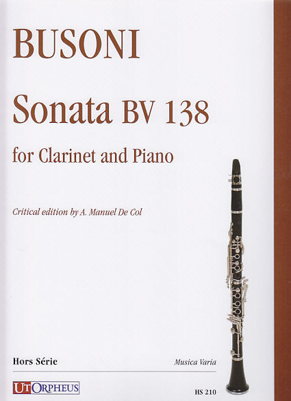 Busoni, Sonata BV 138 in D (Ut Orpheus)