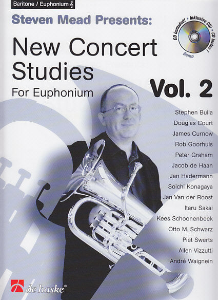 Mead, New Concert Studies 2 (TC: +CD) (De Haske)