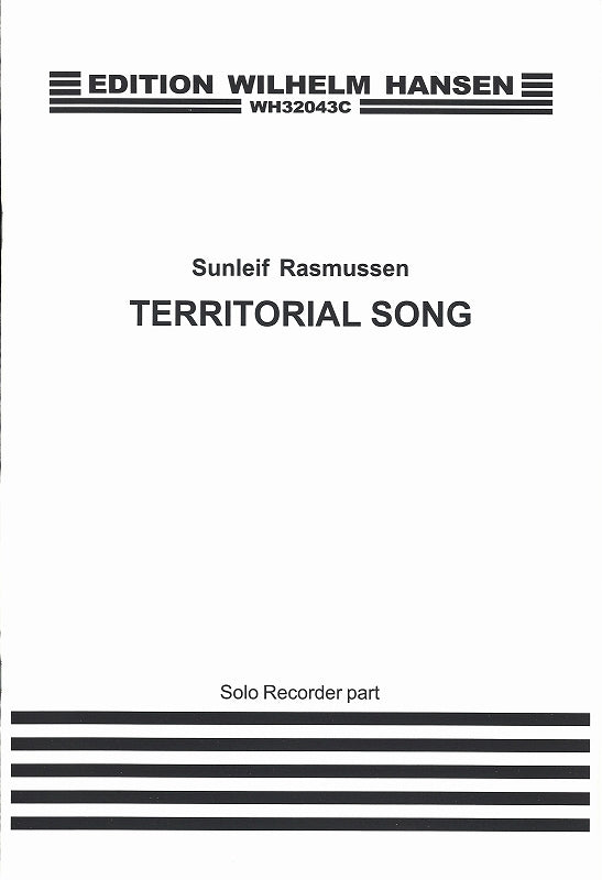 Rasmussen, Territorial Songs (Rec part) (W.Hansen)