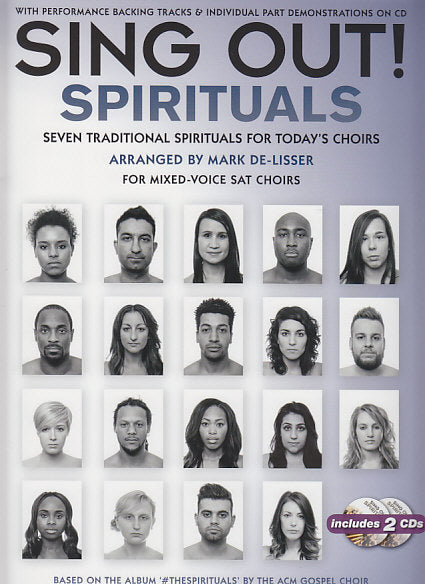Sing Out! Spirituals (Mixed Choir:+2CDs) (Novello)