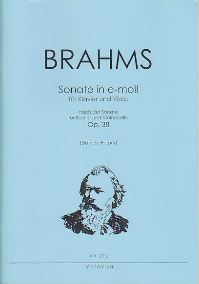 Brahms, Sonata op. 38 in e (Piper) (Viola Viva)