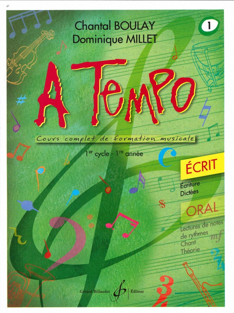 Boulay/Millet, A Tempo, Ecrit 1 (Billaudot)