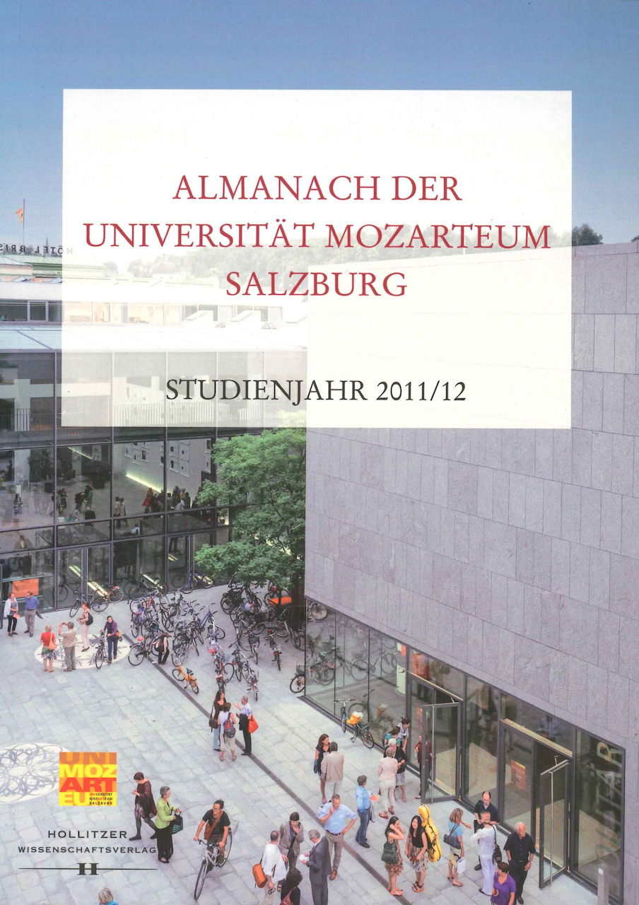 Gratzer, Almanach der Universitat Mozart (Hollitzer Wissenschaftsverlag)