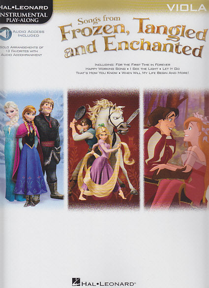 Frozen, Tangled and Enchanted, Songs (Hal Leonard)