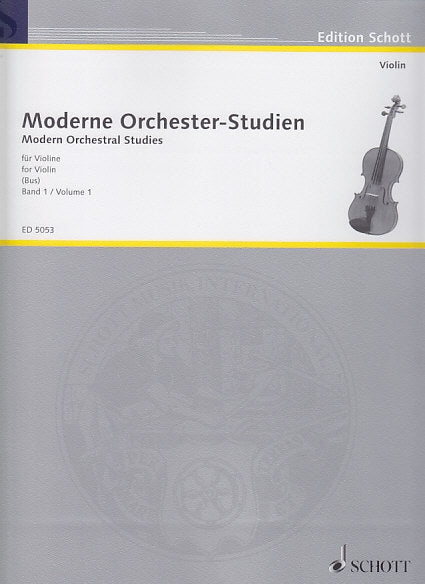 Moderne Orchester-Studien 1 (Schott)