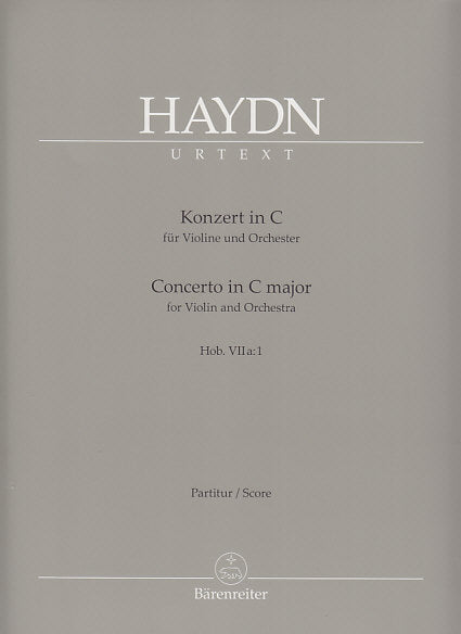 Haydn, Concerto Hob. 7a/1 Full Score (Barenreiter)