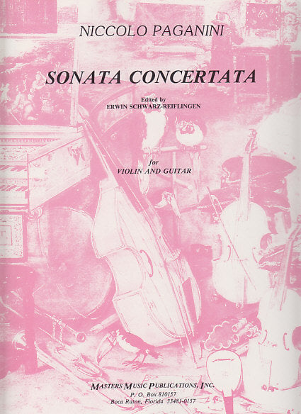 Paganini, Sonata concertata (Vn,Guit) (Masters Music)
