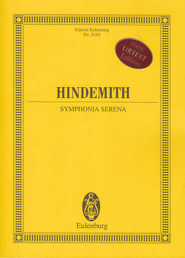Hindemith, Symphonia serena (1946) (Eulenburg)