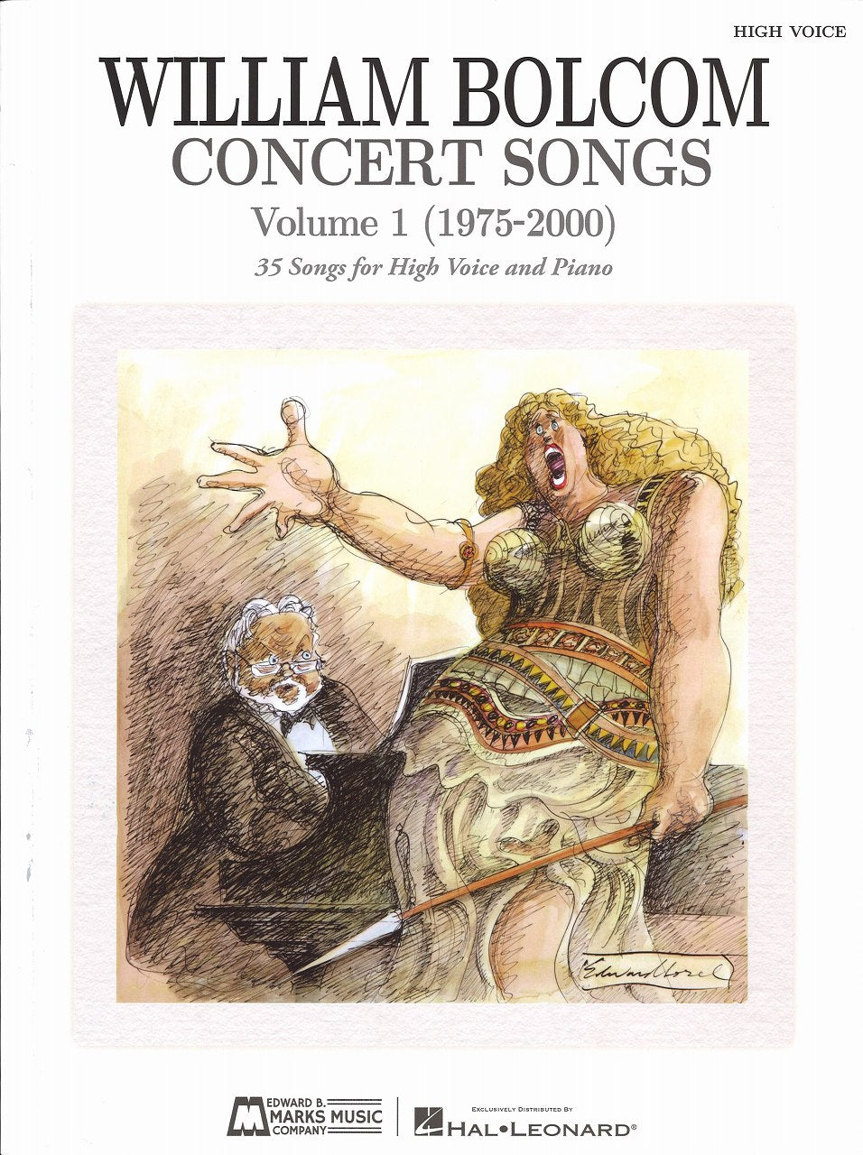Bolcom, Concert Songs 1 (H: 35 Songs) (Marks)