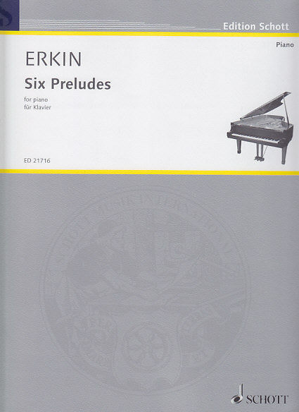 Erkin, 6 Preludes (1965-67) (Schott)