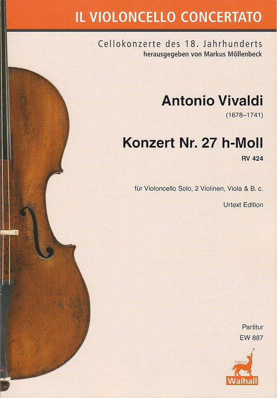 Vivaldi, Concerto in b RV 424 Full Score (Walhall)