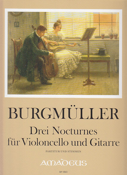 Burgmuller,F., Nocturnes (Vc,Guit) (Amadeus Verlag)
