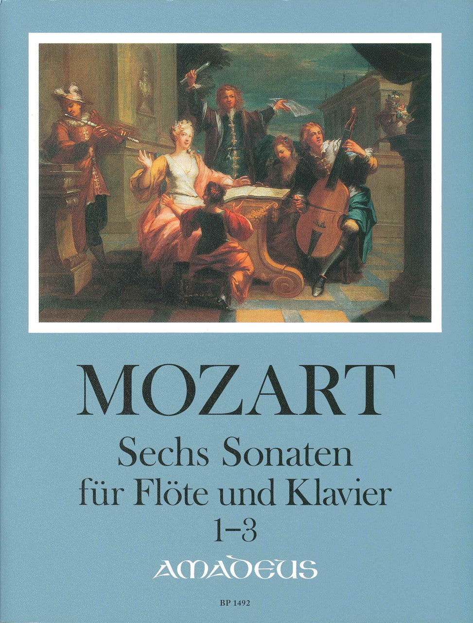 Mozart, Sonaten 1-3: KV 376, 296, 377 (Amadeus Verlag)