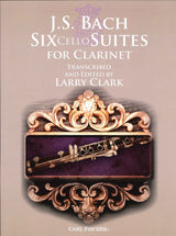 Bach, 6 Cello Suites for Clarinet (Carl Fischer)