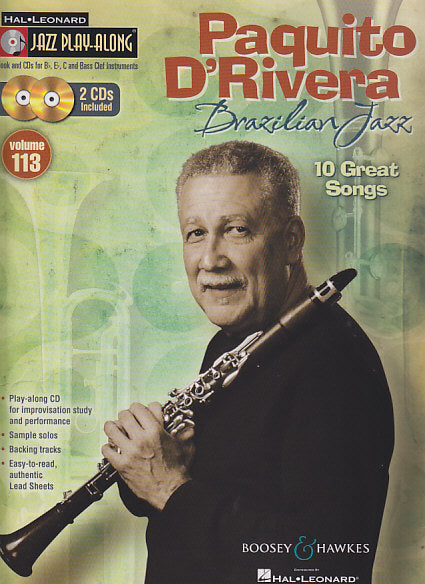 D'Rivera, Brazilian Jazz (Boosey/Hal Leonard)