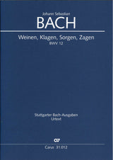 Bach, Kantate BWV 12 Full Score (Carus)