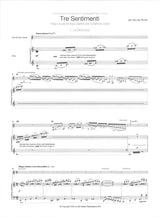 Van der Roost, Tre Sentimenti (BsCl,Pf) (De Haske)