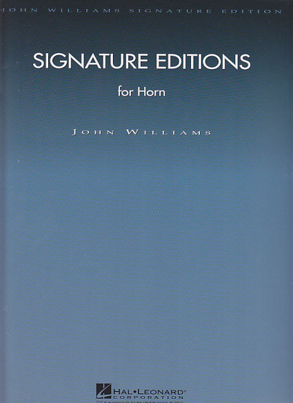 Williams,J., Signature Editions for Horn (Hal Leonard)
