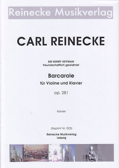 Reinecke, Barcarole op. 281 (Reinecke Musikverlag)