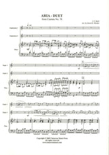 Bach, Aria - Duet fr. BWV 78 (2Euph,Pf) (Cimarron Music Press)