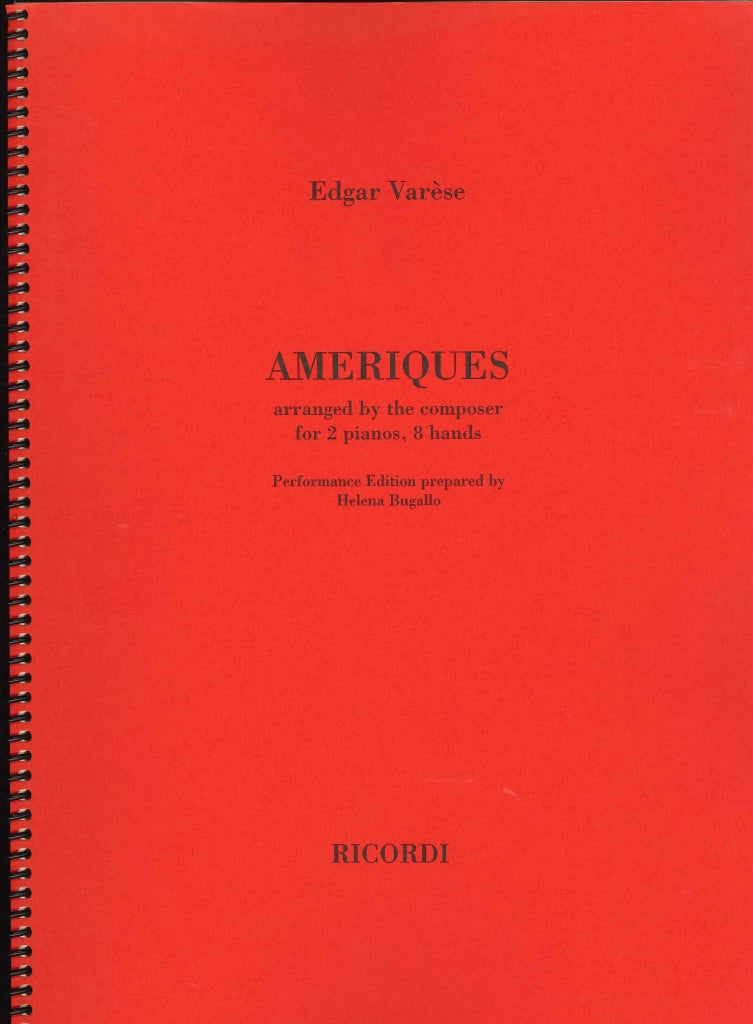 Varese, Ameriques (2P8H) (Ricordi)