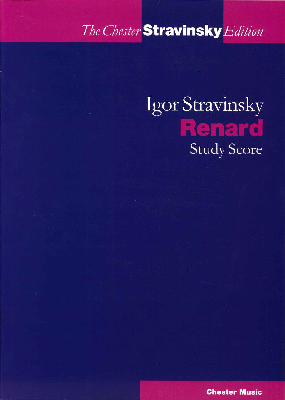 Stravinsky, Renard (Sachania) (Chester)