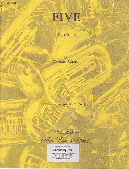 Albert, Five (2Tba) (Brass Press/Bim)