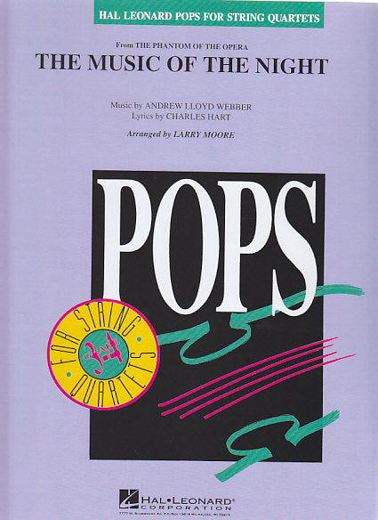 Lloyd Webber, Music of the Night (Qrt) (Hal Leonard)