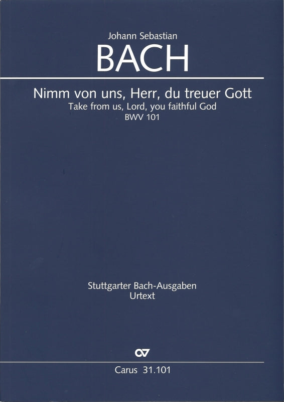 Bach, Kantate BWV 101 Full Score (Carus)