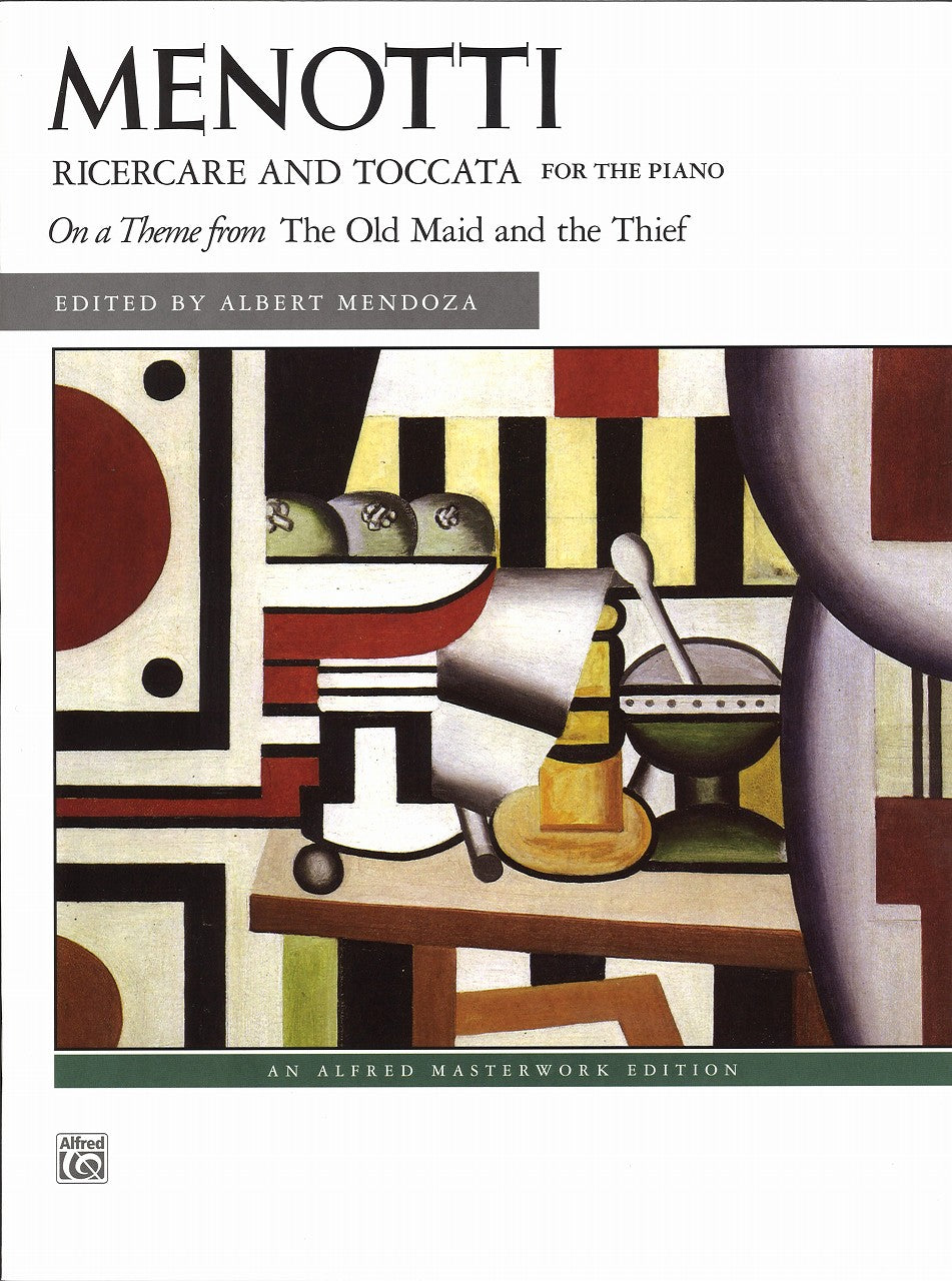 Menotti, Ricercare and Toccata (Alfred)