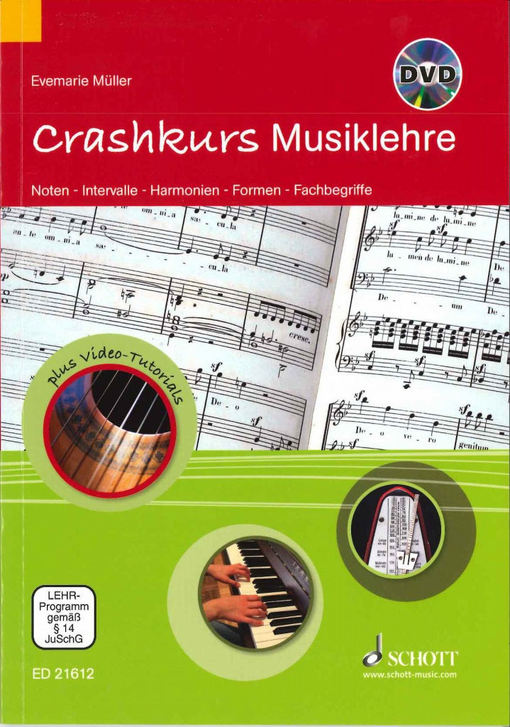 Muller, Crashkurs Musiklehre (+DVD) (Schott)