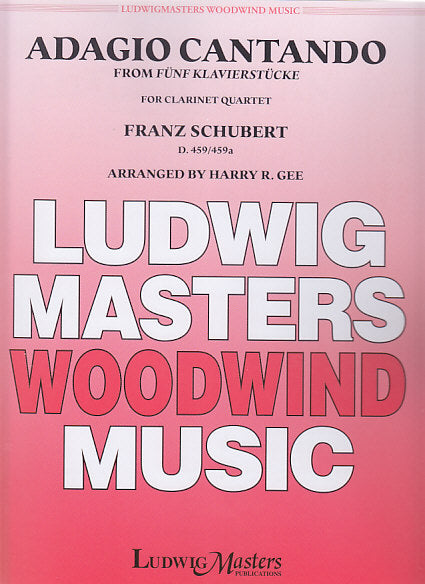 Schubert, Adagio cantando (3BbCl,BsCl) (Masters Music)