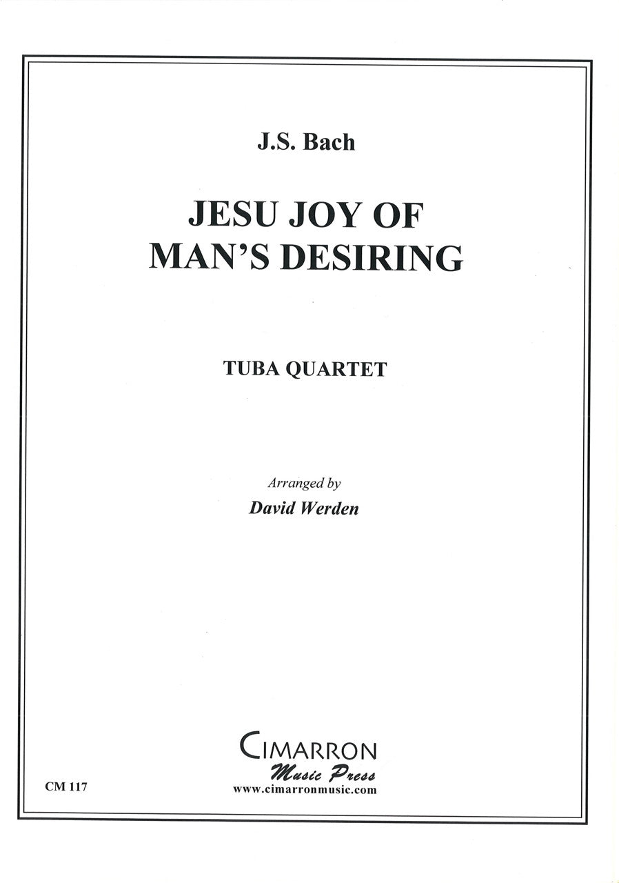 Bach, Jesu, Joy of Man's Desiring (Cimarron Music Press)