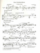 Widmann, 3 Schattentanze (Cl Solo) (Schott)