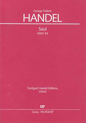Handel, Saul HWV 53 (Carus)
