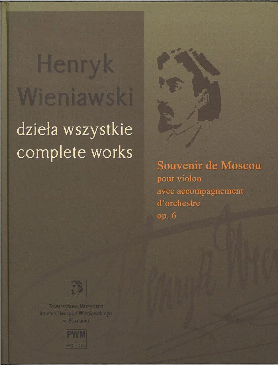 Wieniawski, Souvenir de Moscou (Score) (PWM)