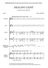 Jenkins, Healing Light (SSAATB) [E] (Boosey)