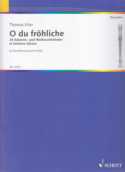 O du Frohliche (SATB Rec) (Schott)