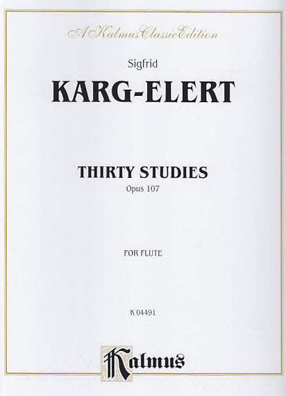 Karg-Elert, Studies (Caprices) op. 107 (Kalmus/Alfred)