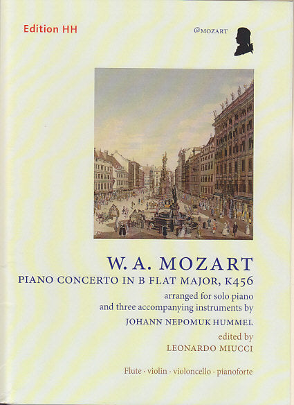 Mozart, Concerto KV 456 (Pf,Fl,Vn,Vc) (Edition HH)