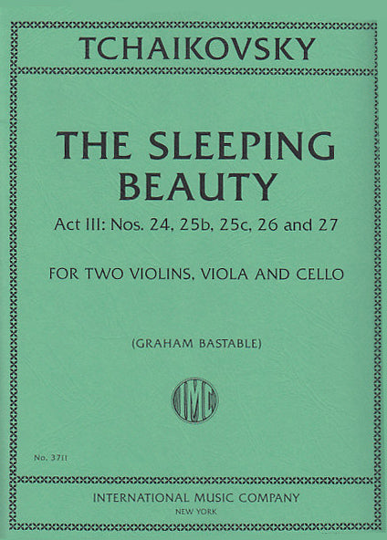 Tchaikovsky, Sleeping Beauty (Quartet) (IMC)