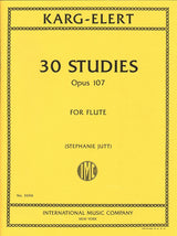 Karg-Elert, 30 Studies op. 107 (Jutt) (IMC)