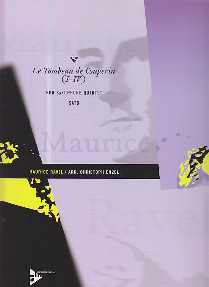 Ravel, Tombeau de Couperin (SATBr Sax) (Advance Music)