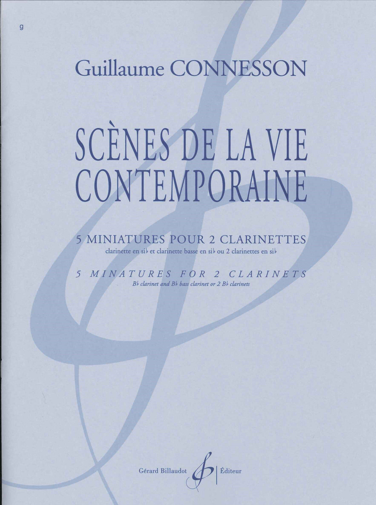 Connesson, Scenes de la vie contemporain (Billaudot)
