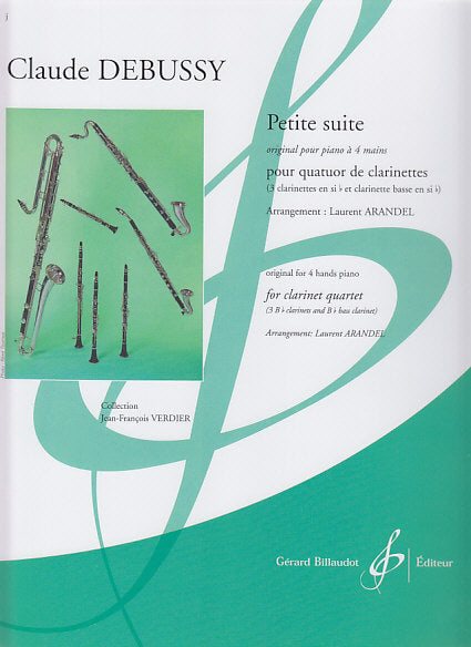 Debussy, Petite Suite (3BbCl,BsCl) (Billaudot)