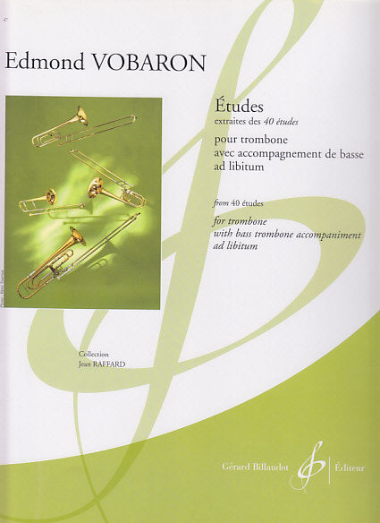 Vobaron, Etudes from '40 Etudes' (1-2Tbn (Billaudot)