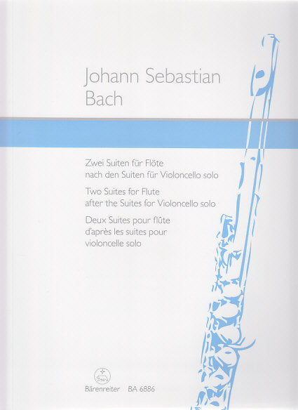 Bach, Suites BWV 1007, 1009 (Fl Solo) (Barenreiter)