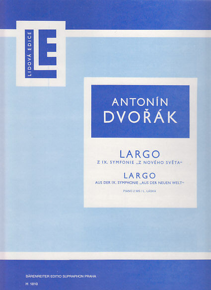 Dvorak, Symphony No. 9, Largo (Supraphon)