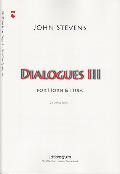 Stevens, Dialogues 3 (Hn,Tba) (Bim)