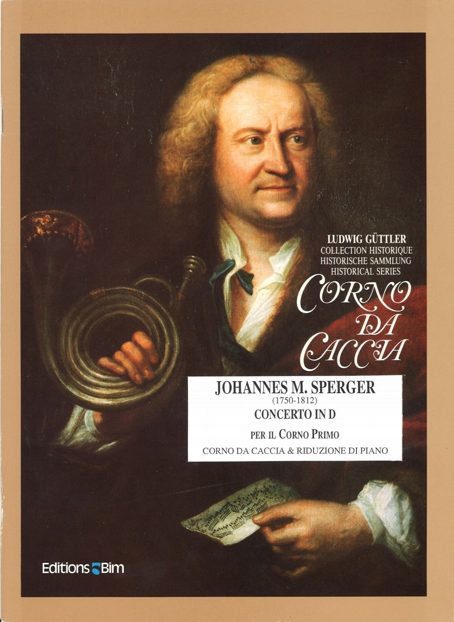 Sperger, Concerto in D (Hn/Trp,Pf) (Bim)